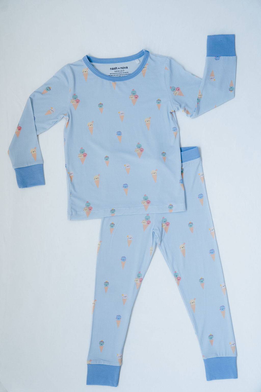 Ice Cream Two-Piece Pajama Set – Nash+Nova