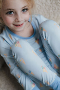 Ice Cream Two-Piece Pajama Set