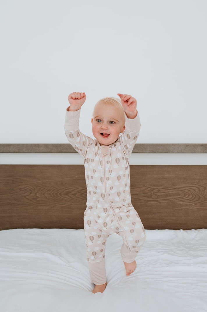 Air Balloon Cloud Pajama Onesie – Nash+Nova