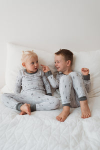 Lighting Bolt Two-Piece Pajama Set