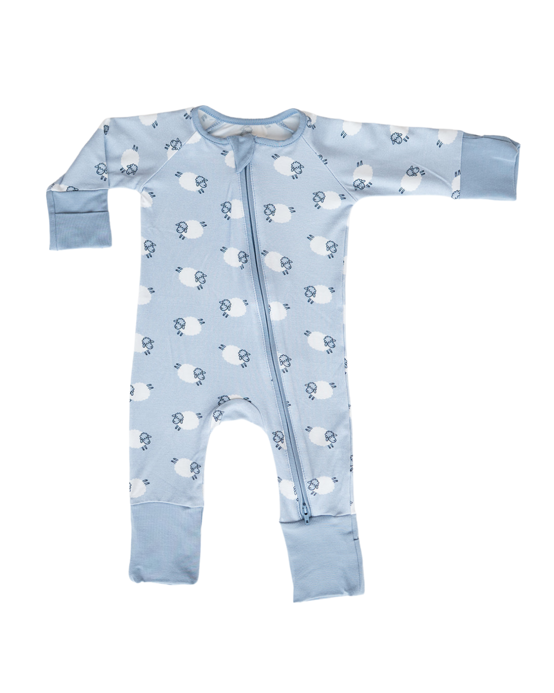 Pyjamas Lamm Blå