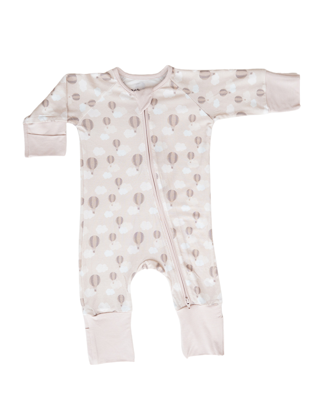 Air Balloon & Cloud Pajama Onesie