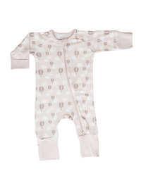 Air Balloon & Cloud Pajama Onesie