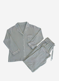 Sage Green Women's Bamboo Pajama Set